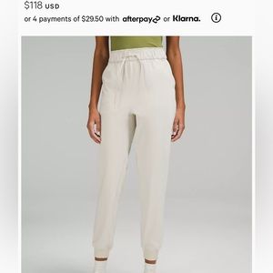 Lululemon Stretch High-rise jogger